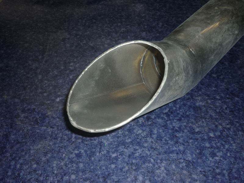 排气尾管（法兰105*105，Φ110，L=475mm）-1