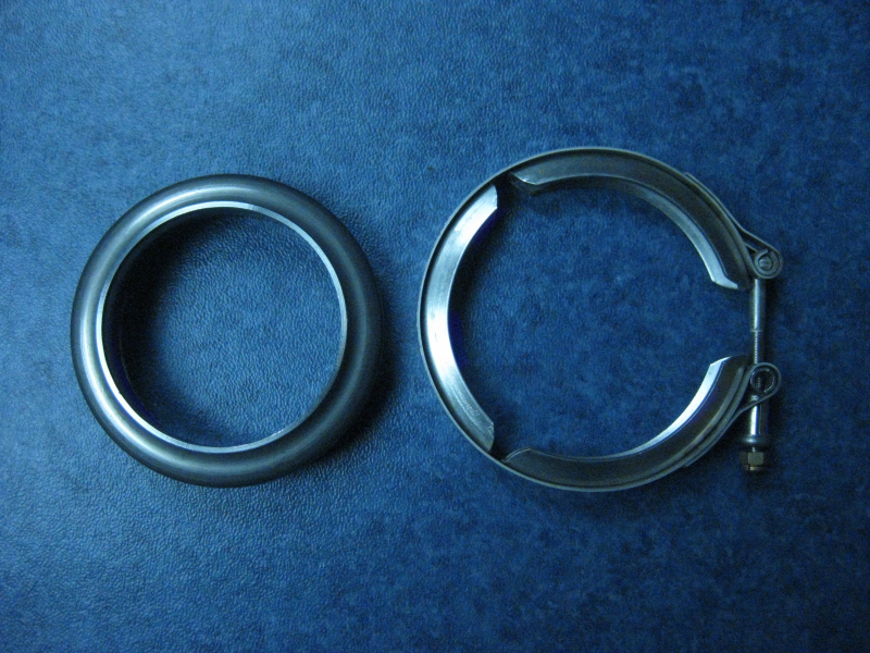 Exhaust pipe clamp assembly-1