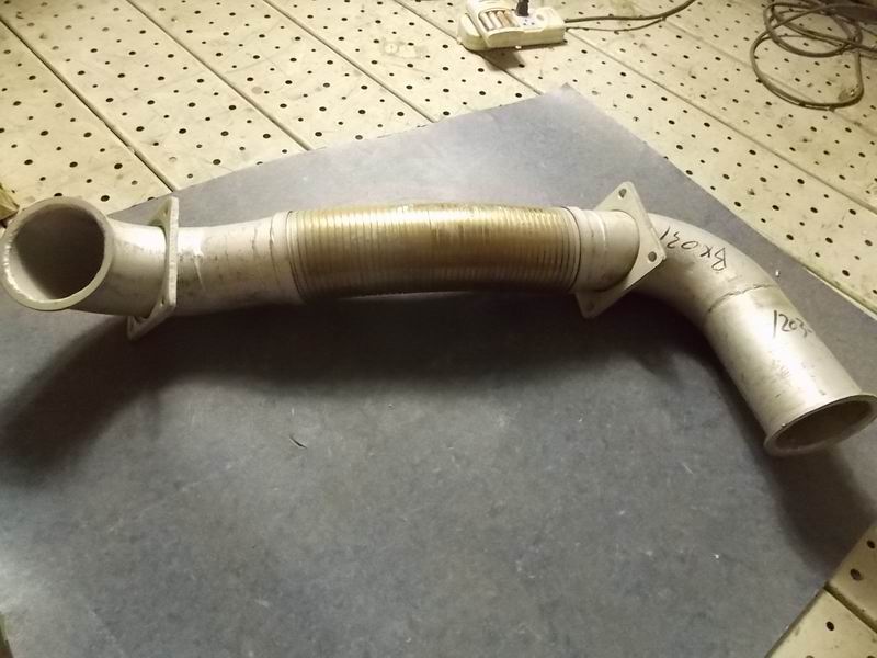 Exhaust bellows (φ120, L=400mm)