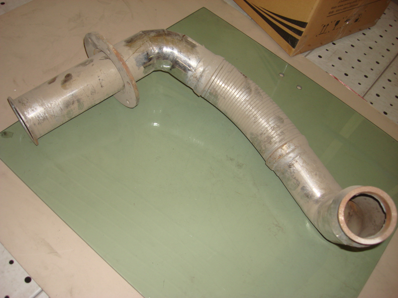 D Exhaust corrugated pipe