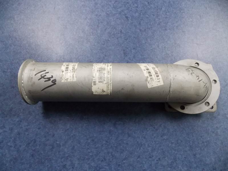 D Exhaust bend pipe