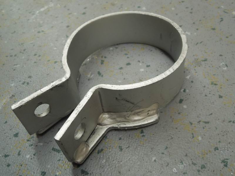 Cooling fixing pipe clamp, round, Φ80, without padding-1