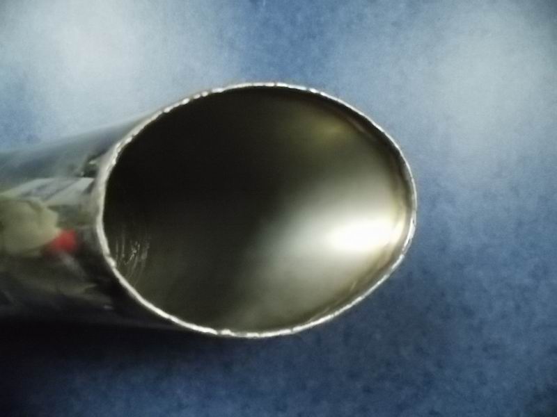 Exhaust tailpipe (flange 119*119, Φ120, L=420mm)-1