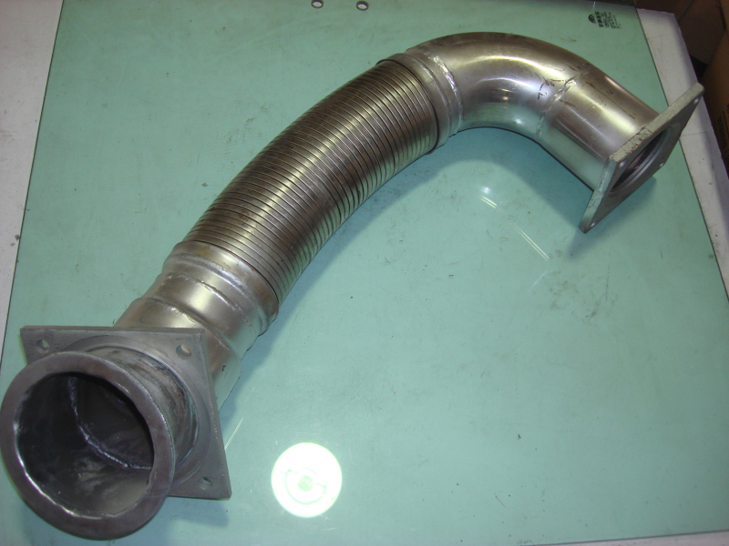 Exhaust bellows assembly