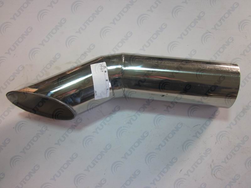 Exhaust tailpipe, Φ101, L=474,145°