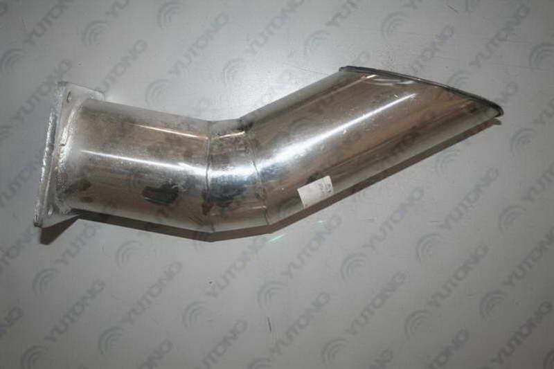 Выхлопная труба, Φ 110 , Л= 322 , фланец 105 * 105