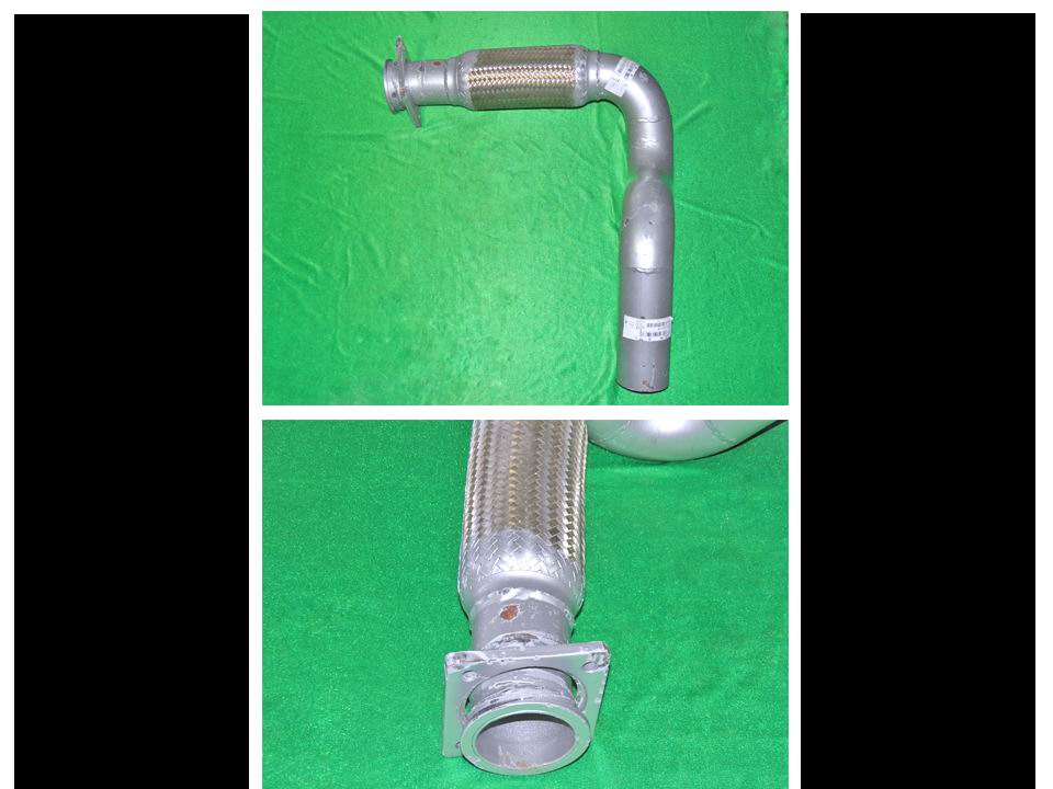 Exhaust corrugated pipe