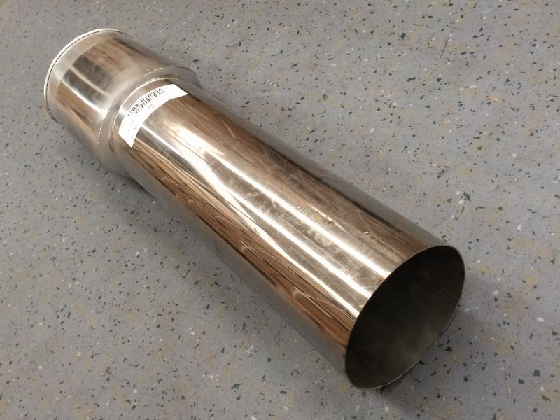 Exhaust tailpipe (Φ116, L=588mm, 176°)-2