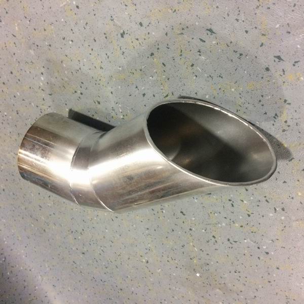 Выхлопная труба (Φ 102 , Л= 280mm , 135 °)-1