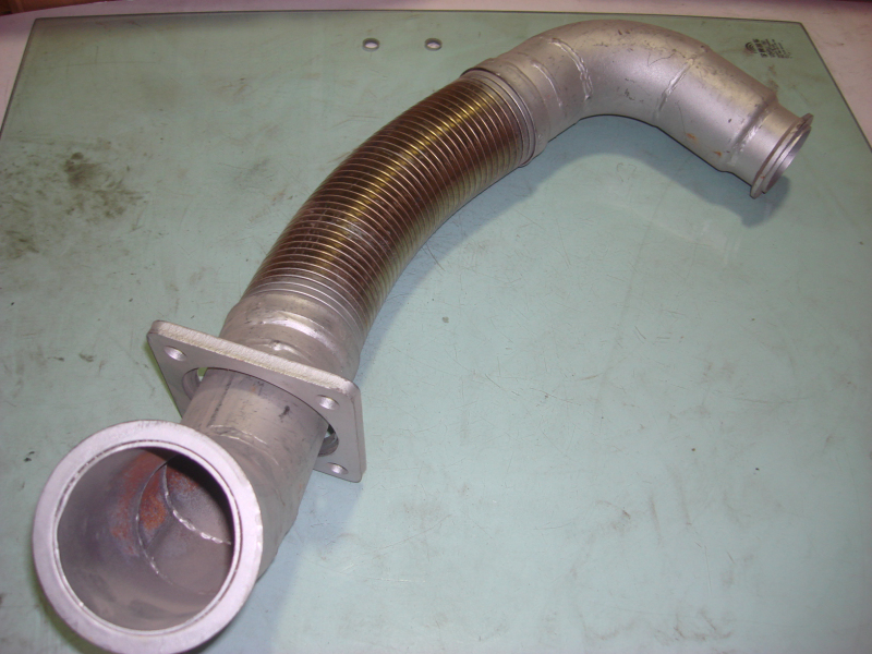 Exhaust bellows assembly