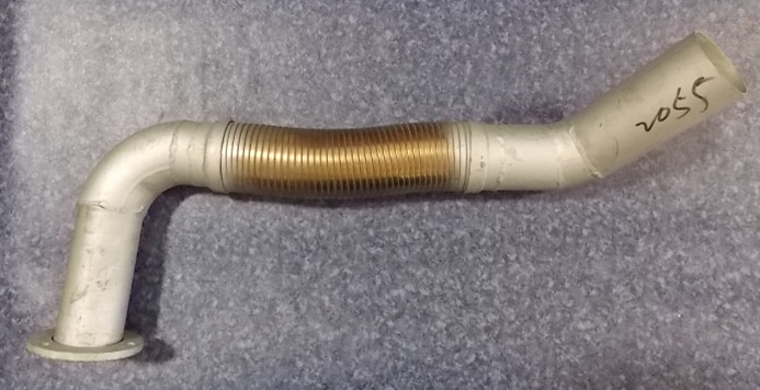 Silencer air intake tube