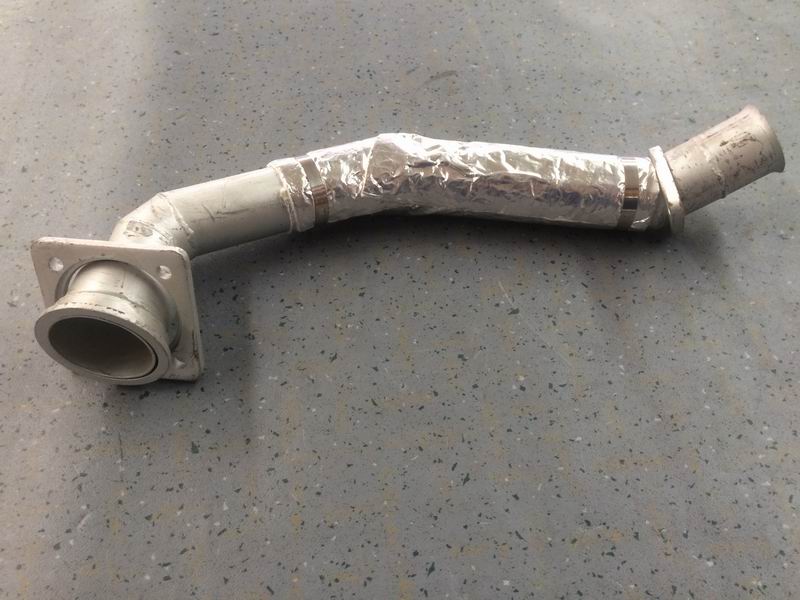 Изгиб выхлопной трубы