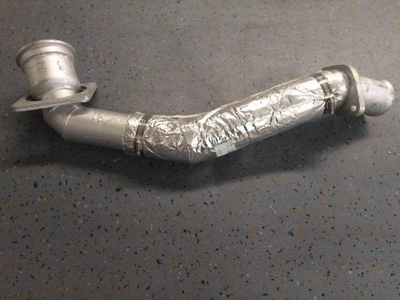 Exhaust bend pipe-2