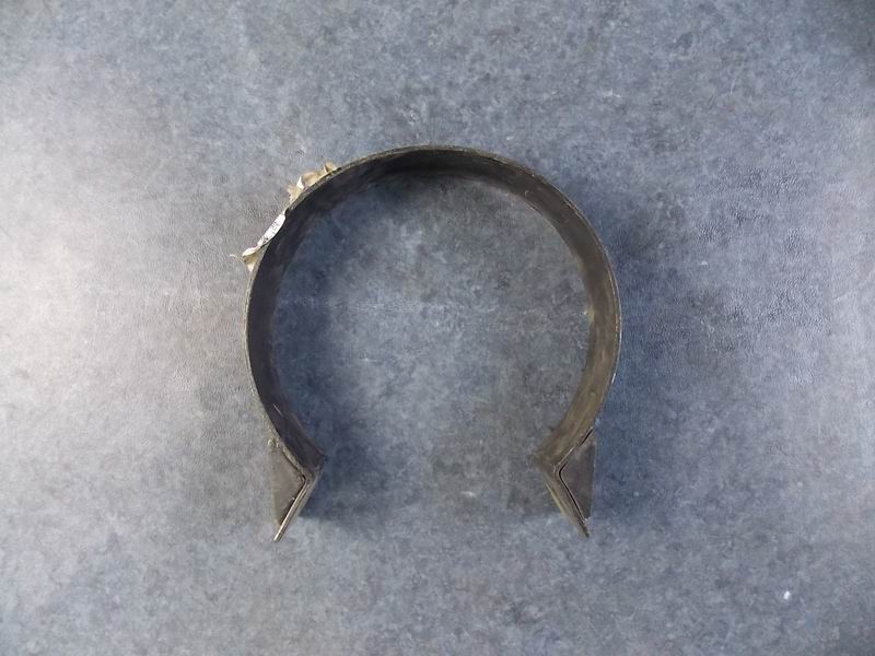 Three-way catalyst fixing clamp, Φ155, height 118