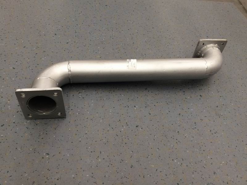 Изгиб выхлопной трубы