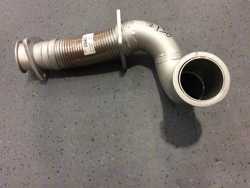 Изгиб выхлопной трубы