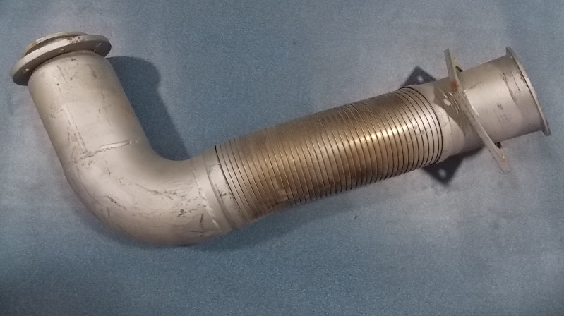 Exhaust bending pipe (working equipment has been made)