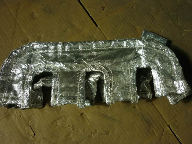 Sofim exhaust manifold thermal insulation sleeve
