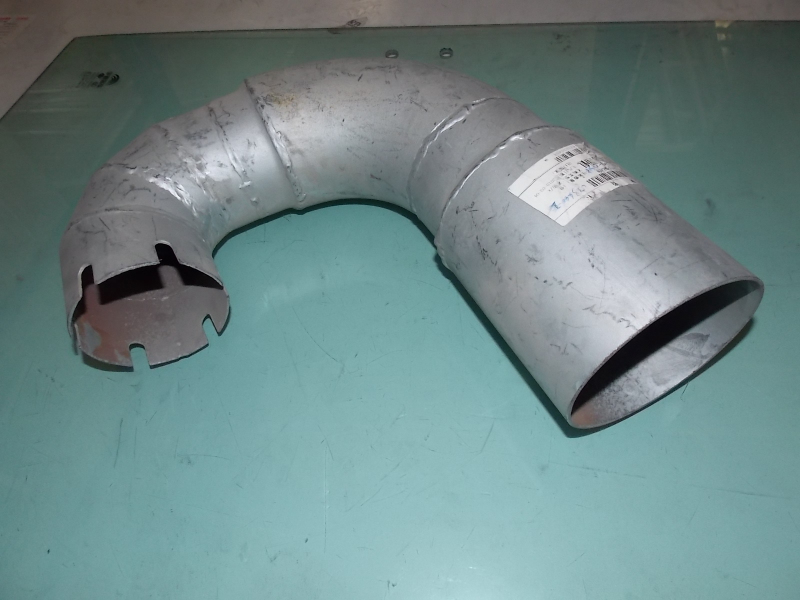D Exhaust bend pipe
