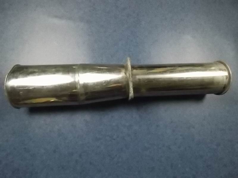Exhaust tailpipe (flange 105*105 Φ114 L=710)