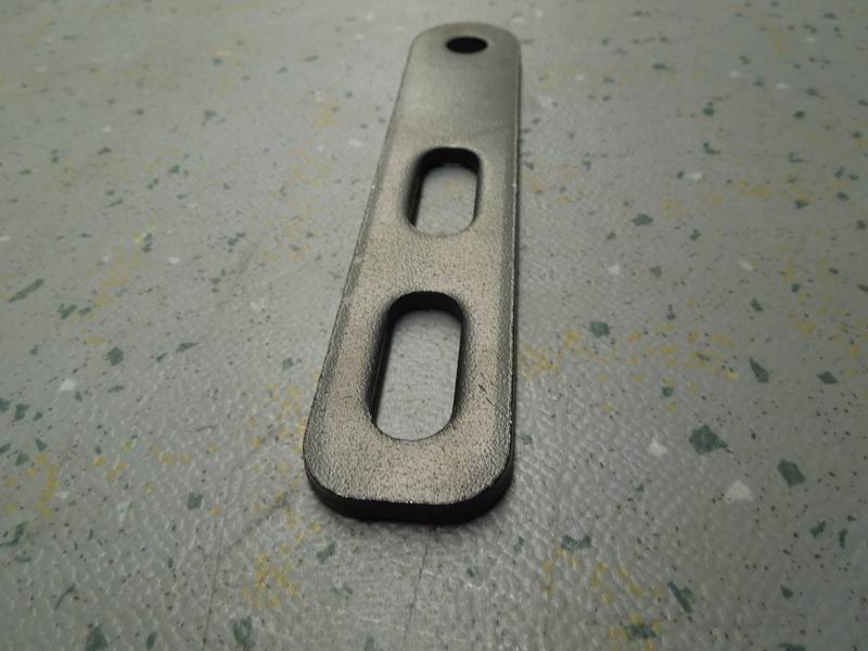 Exhaust pipe bracket, oblong, d=5, without reinforcement-1