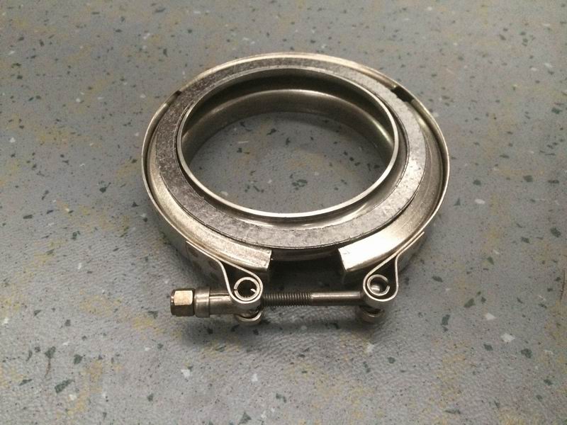 Exhaust pipe clamp assembly-1