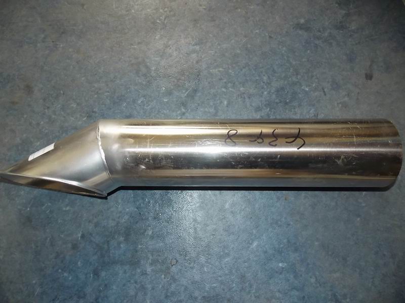 Выхлопная труба (Φ 89 , Л= 494mm , 150 °)