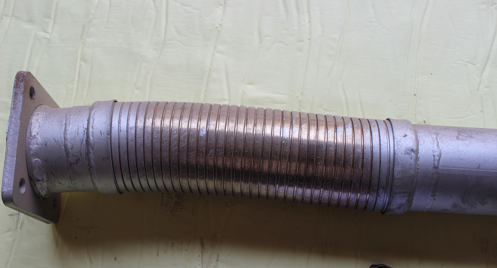 Exhaust corrugated pipe (flange 80*80, L=300mm)-1