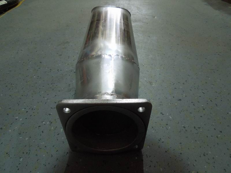 Exhaust tailpipe (straight, flange 105*105 Φ110 L=560)