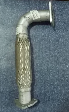 Exhaust braided corrugated pipe (Φ63, L=300mm)