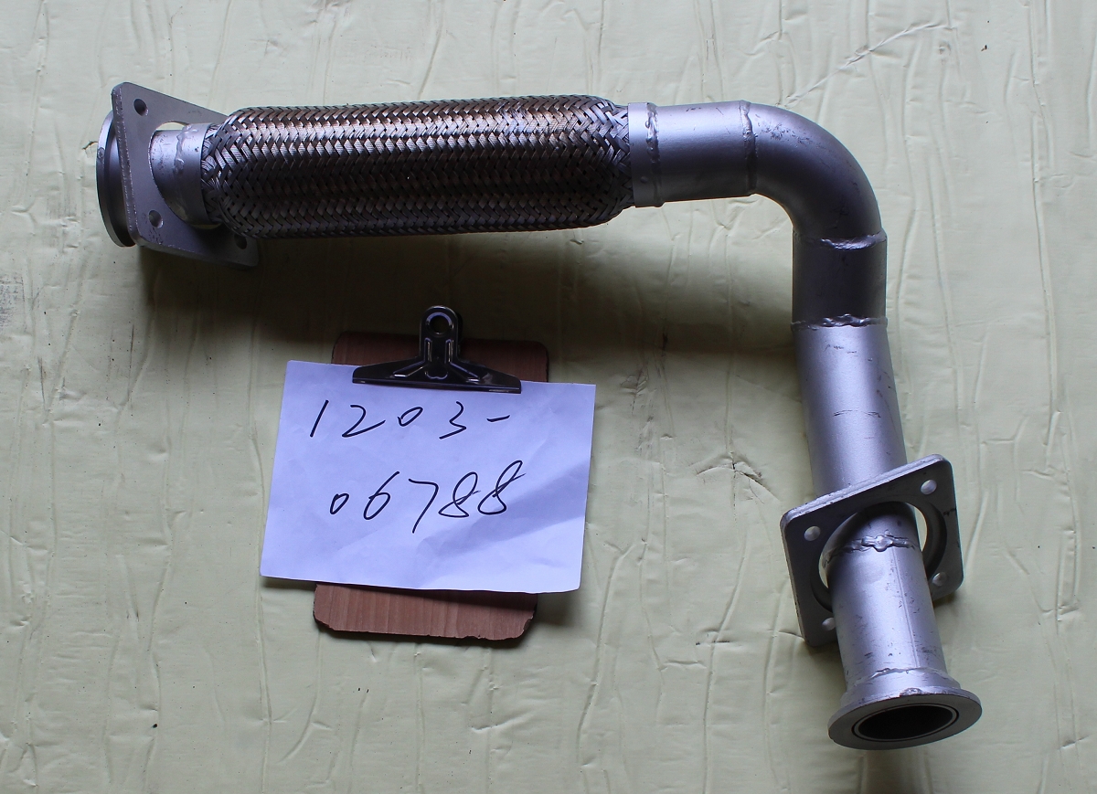 Exhaust braided corrugated pipe (Φ64, L=300)