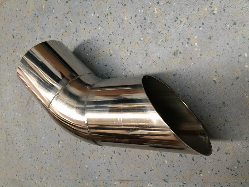 Exhaust tailpipe, Φ102, L=306mm,-1