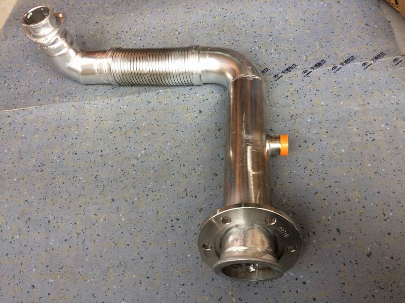 Exhaust bellows, Φ76, L=250mm-1