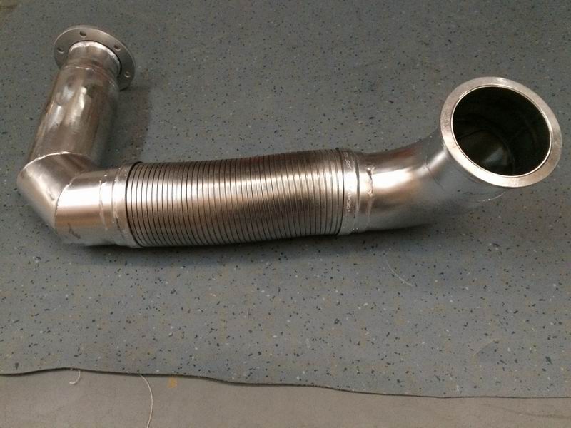 Exhaust bellows (Φ120, L=581mm)