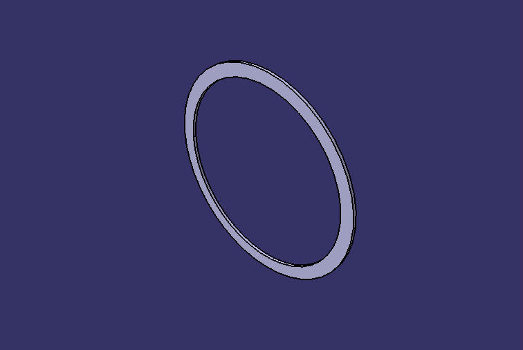 Exhaust gasket, round, for φ114V card