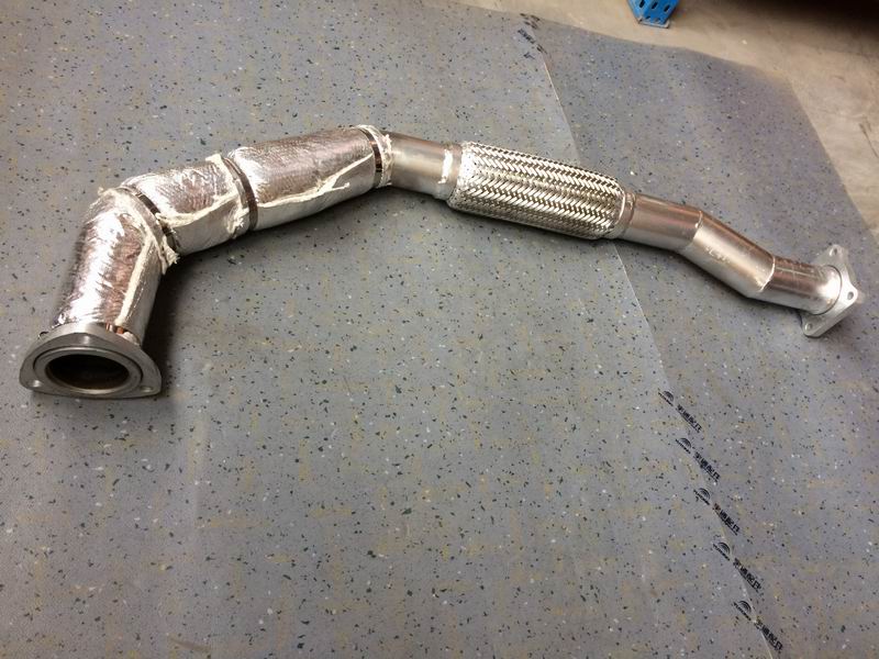 Выхлопная гофрированная труба-1