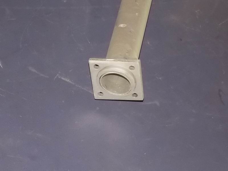 Exhaust corrugated pipe (flange 68*68, L=360mm)-1