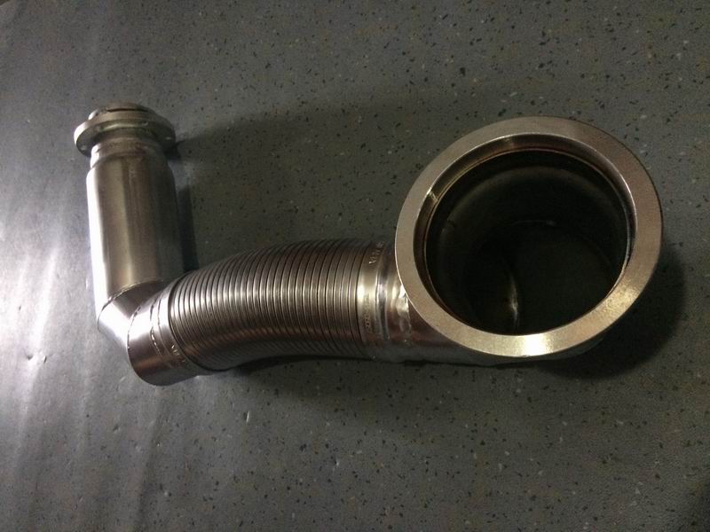 Exhaust bellows (Φ102, L=466mm)