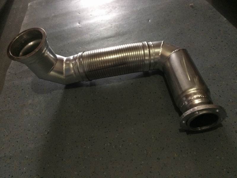Exhaust bellows (Φ102, L=466mm)-1