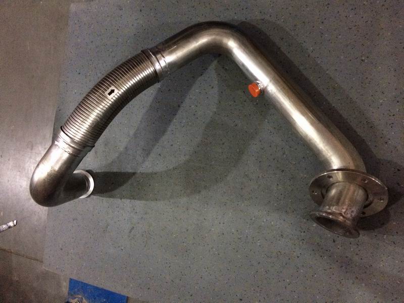 Exhaust corrugated pipe-1