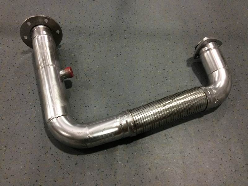 Exhaust corrugated pipe-1