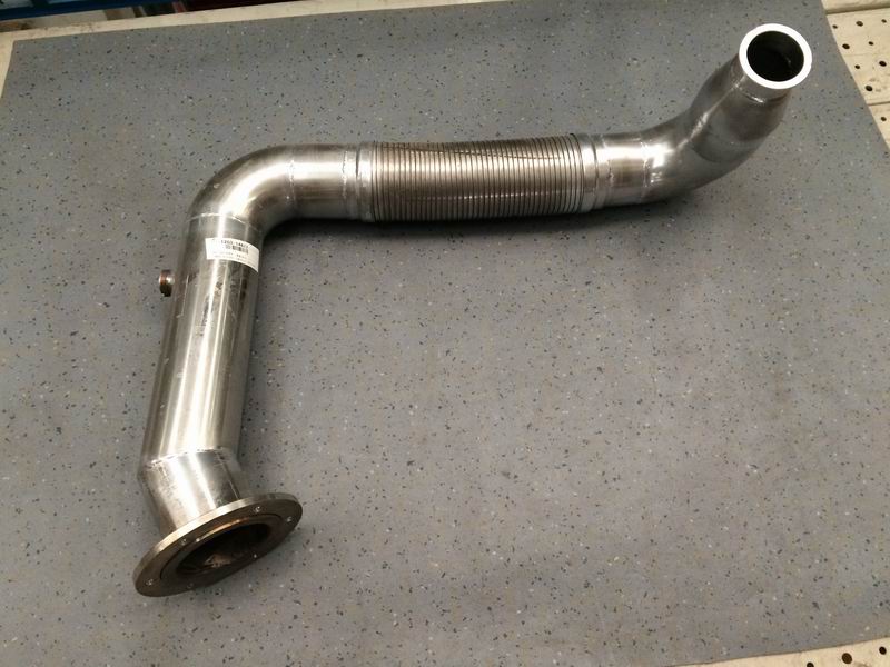 Exhaust bellows, Φ114, L=360mm