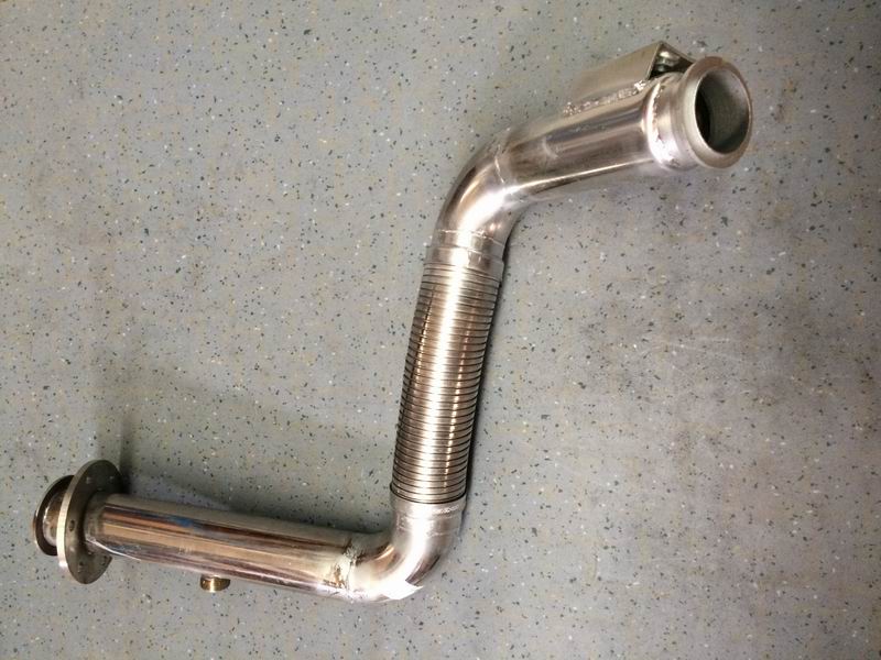 Выхлопной сильфон, Φ 76 , Л= 300-1