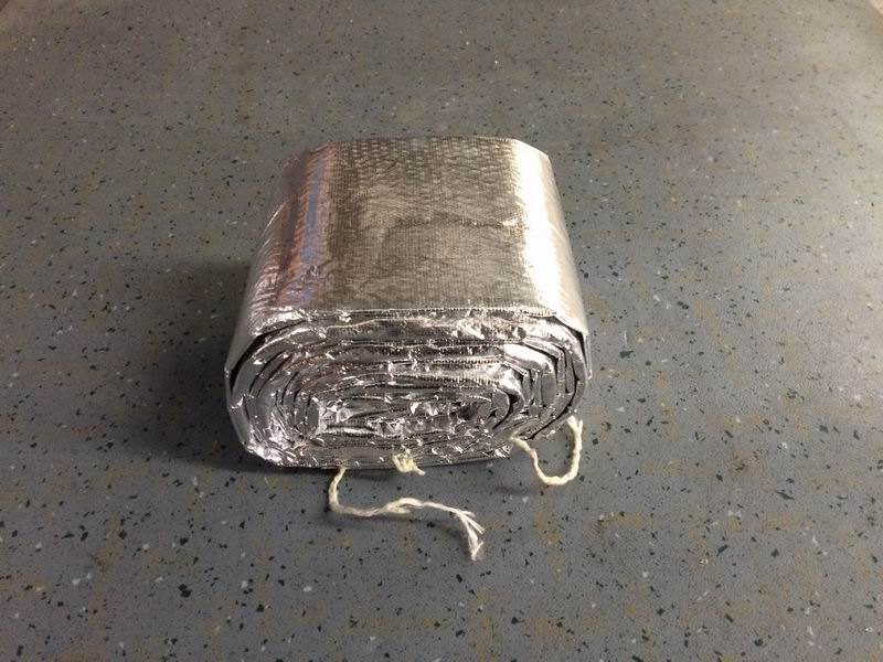 Exhaust pipe heat insulation cotton; 150*5000-3