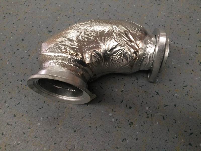 Exhaust bend pipe, Φ76,149,100