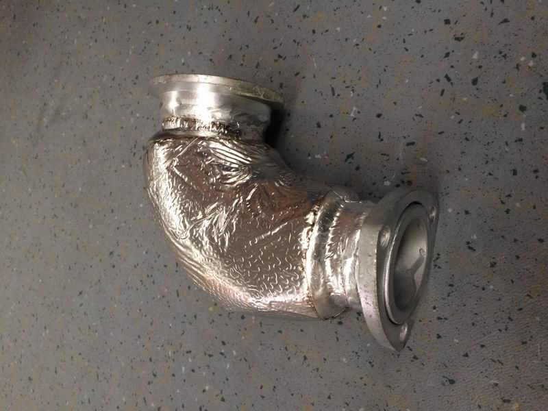 Exhaust bend pipe, Φ76,149,100-1