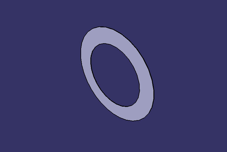 Exhaust gasket (copper)