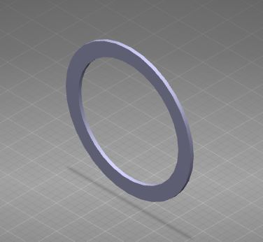 Прокладка выпускного коллектора кольцеобразная наружная 80 внутри 64-1