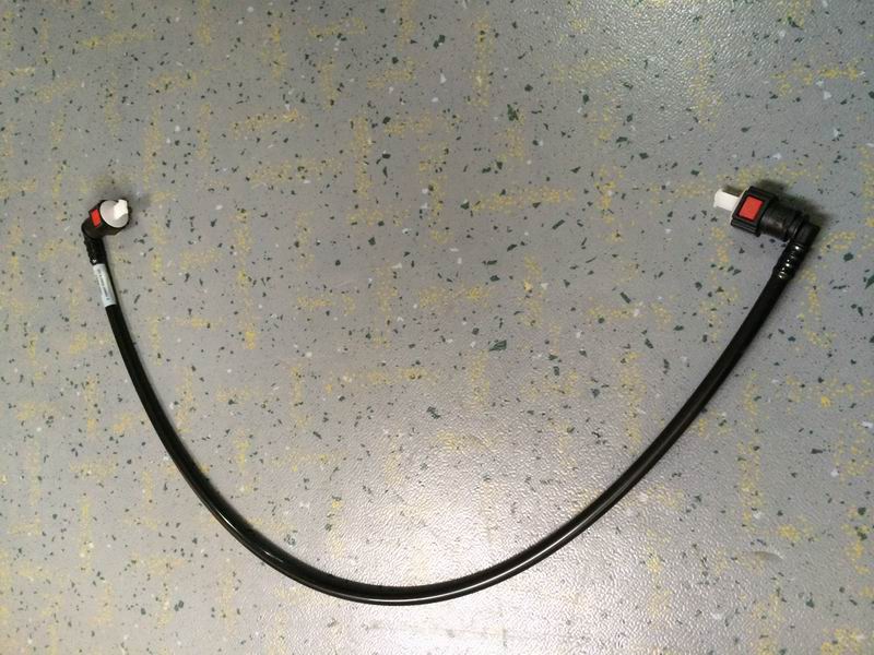 Urea jet tube (L=650, 5/16in, two right angle head)-1