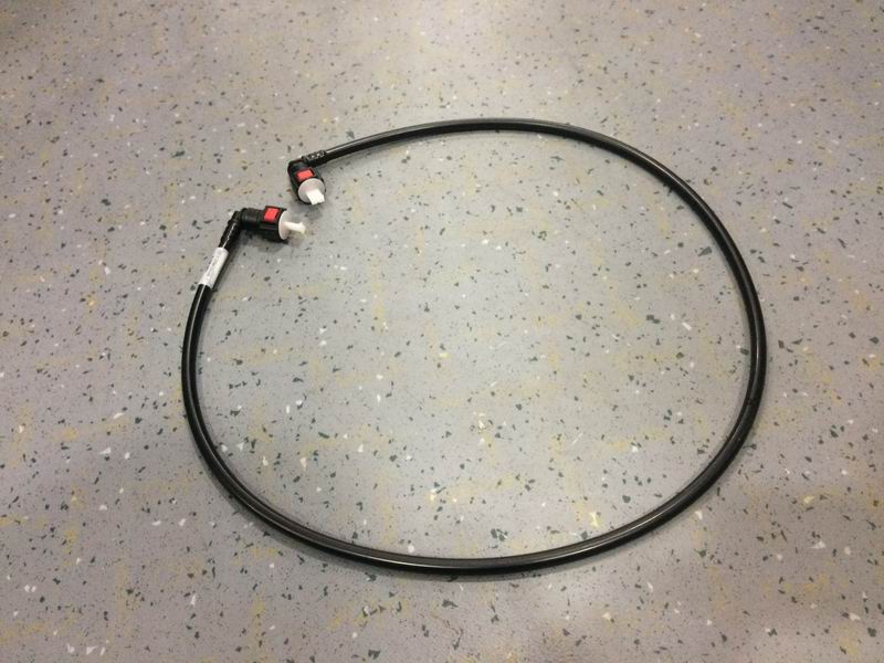 Urea jet tube (L=1000, 5/16in, two right angle head)-1